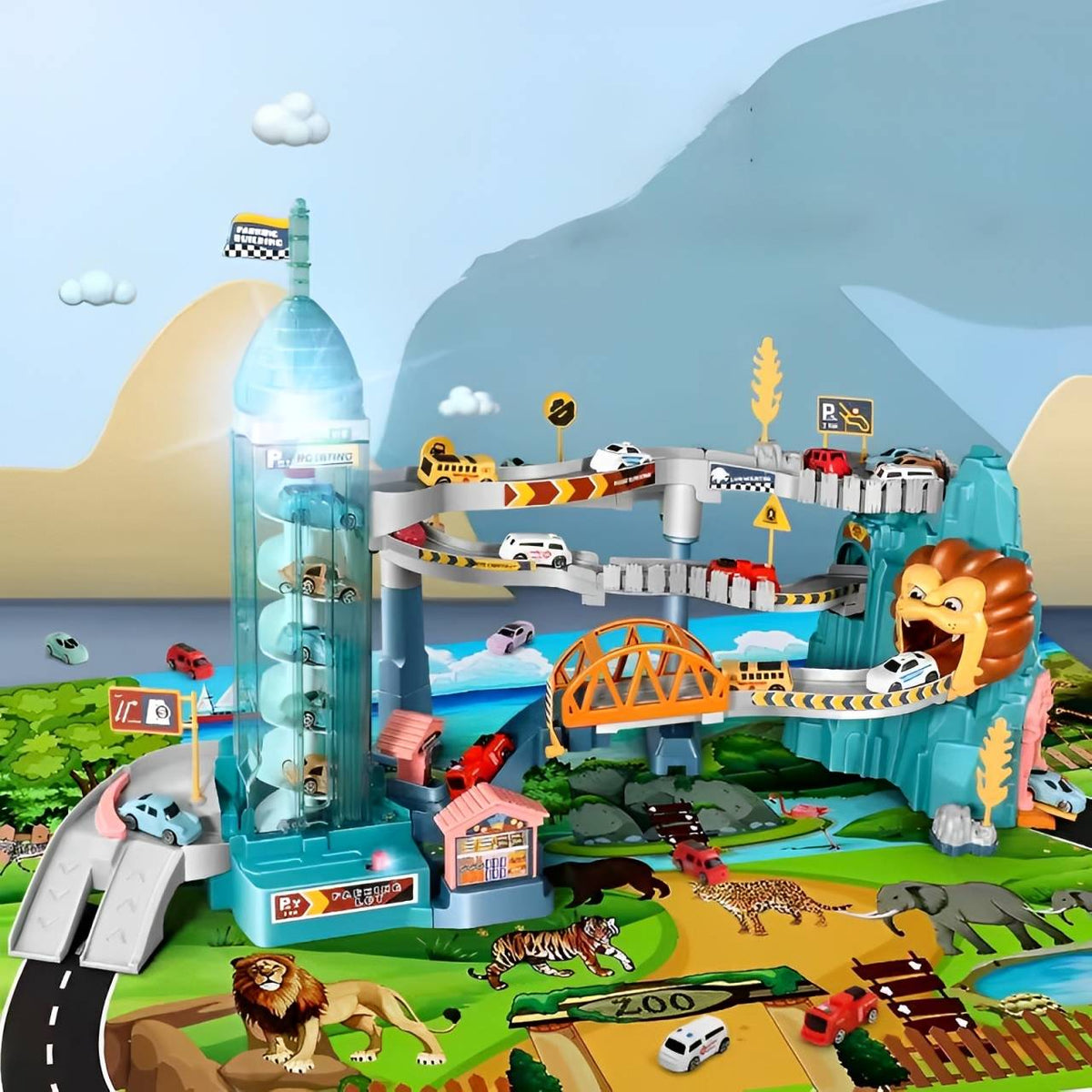 Hot Wheels race tracks