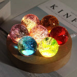 Lampe LED Sphère 7 Chakras