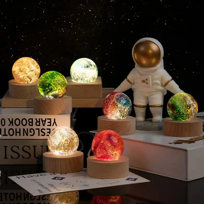 Lampe LED Sphère 7 Chakras