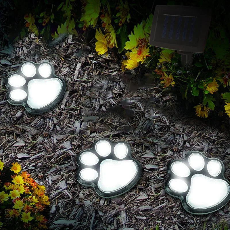 Pattes Lumineuses pour Jardin Féérique, 4 Pièces