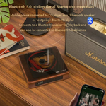Retro CD Player with Bluetooth & Type-C Port