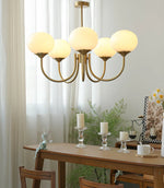 Lustre Macaron Élégance Florale Suspendu Design