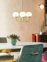 Lustre Macaron Élégance Florale Suspendu Design