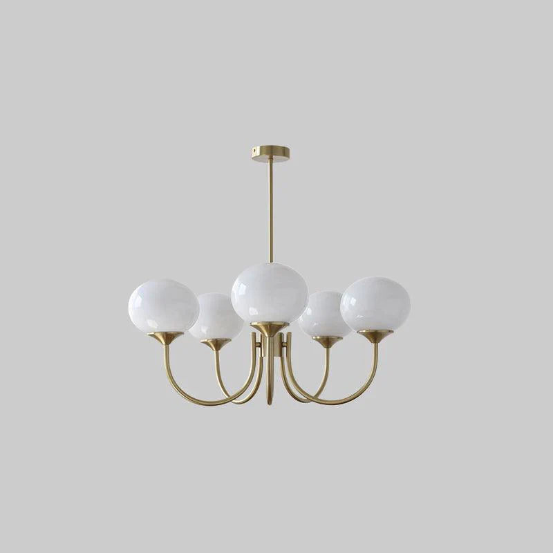 Lustre Macaron Élégance Florale Suspendu Design