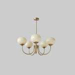Lustre Macaron Élégance Florale Suspendu Design