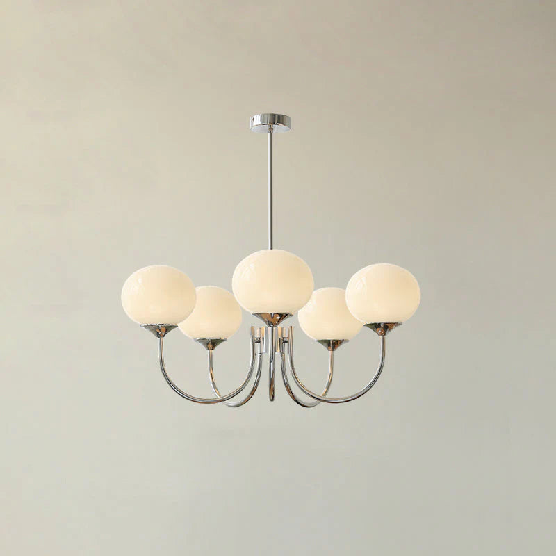 Lustre Macaron Élégance Florale Suspendu Design