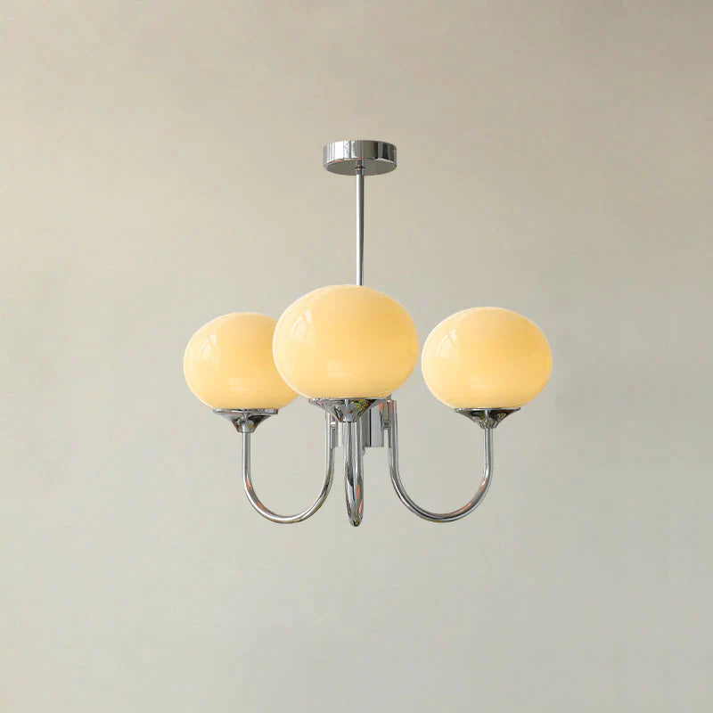 Lustre Macaron Élégance Florale Suspendu Design
