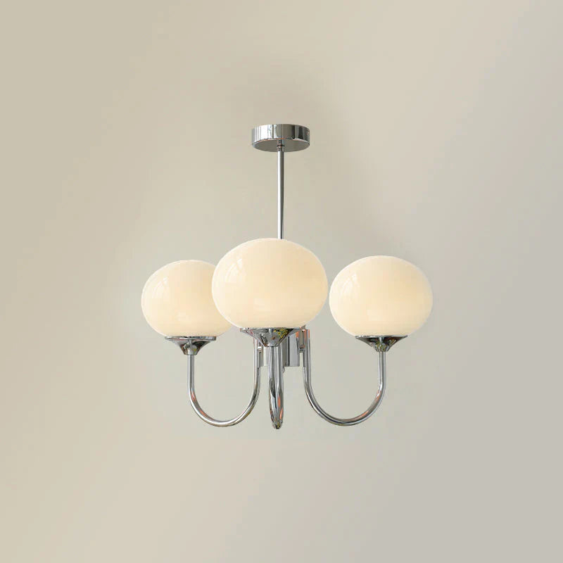Lustre Macaron Élégance Florale Suspendu Design