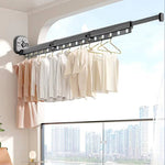 Expandable and Sturdy Fabric Clothes Drying Rack