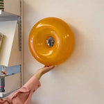 Applique Murale Tactile en Verre, Design Moderne