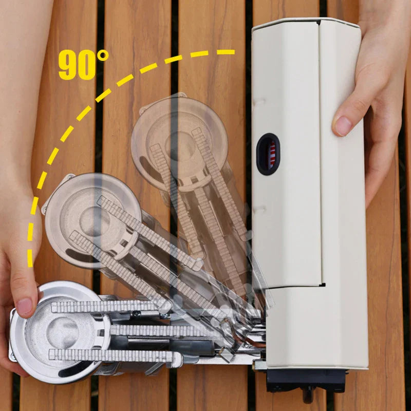 Compact Folding Gas Stove for Camping