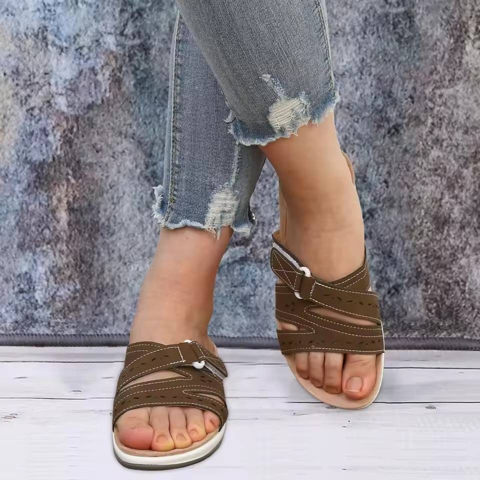 Orthopedic sandals for toes, women