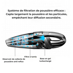 Aspirateur Main Sans Fil Compact Puissant - Nettoyage Efficace