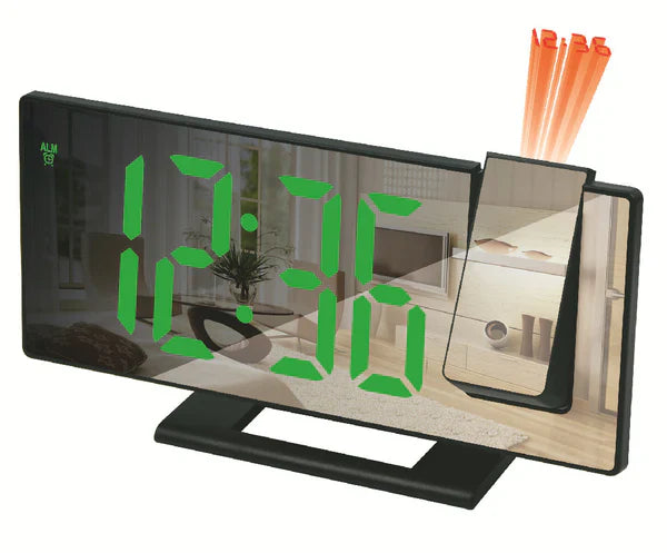 Multifunctional Digital Alarm Clock with LED Projection