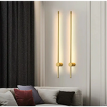 Applique Murale LED Linéaire Aluminium Premium - Lueur Élégante