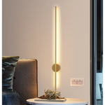 Applique Murale LED Linéaire Aluminium Premium - Lueur Élégante