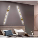 Applique Murale LED Linéaire Aluminium Premium - Lueur Élégante