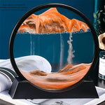 3D Hourglass Temporal Mirage Moving Landscape