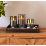 Bougies LED sans Flamme Premium, Lot de 3