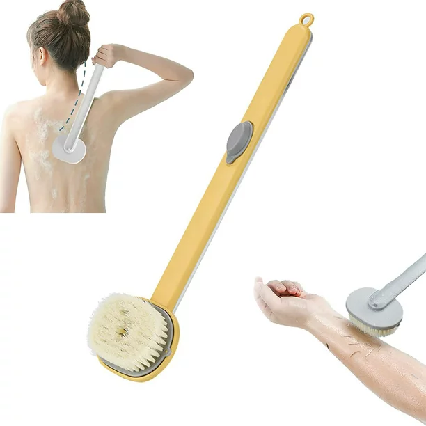 Brosse de Bain à Long Manche avec Fonction Massage