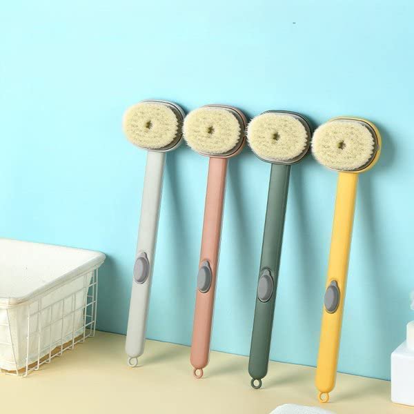 Brosse de Bain à Long Manche avec Fonction Massage