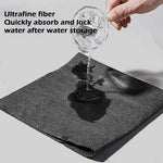 10-Pack Microfiber Cloths for Windows, Car, Kitchen