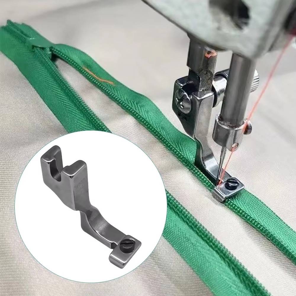 Zipper foot for invisible zipper T69
