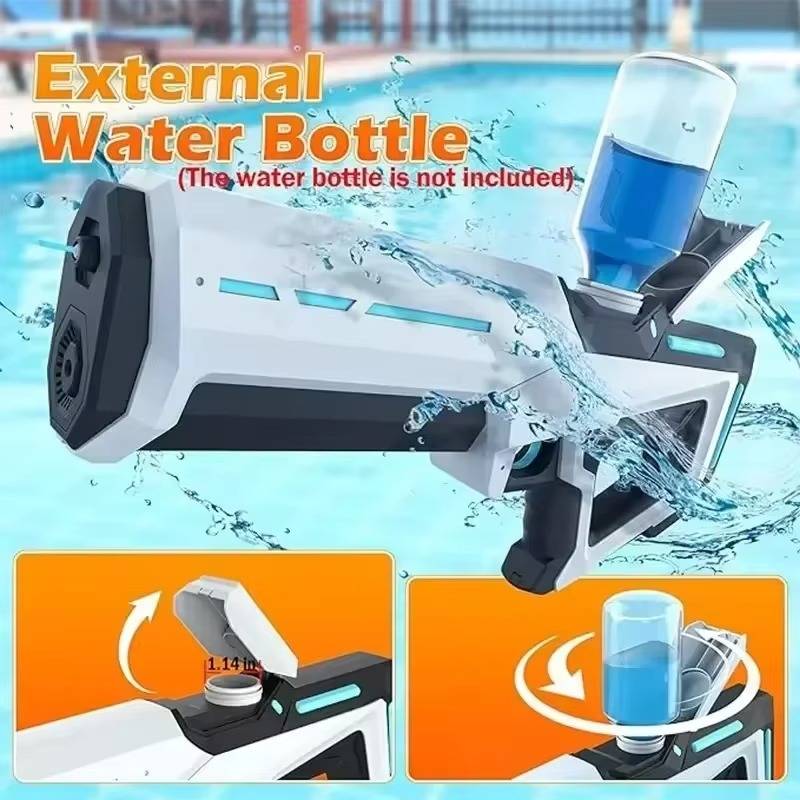 Rechargeable wireless water gun