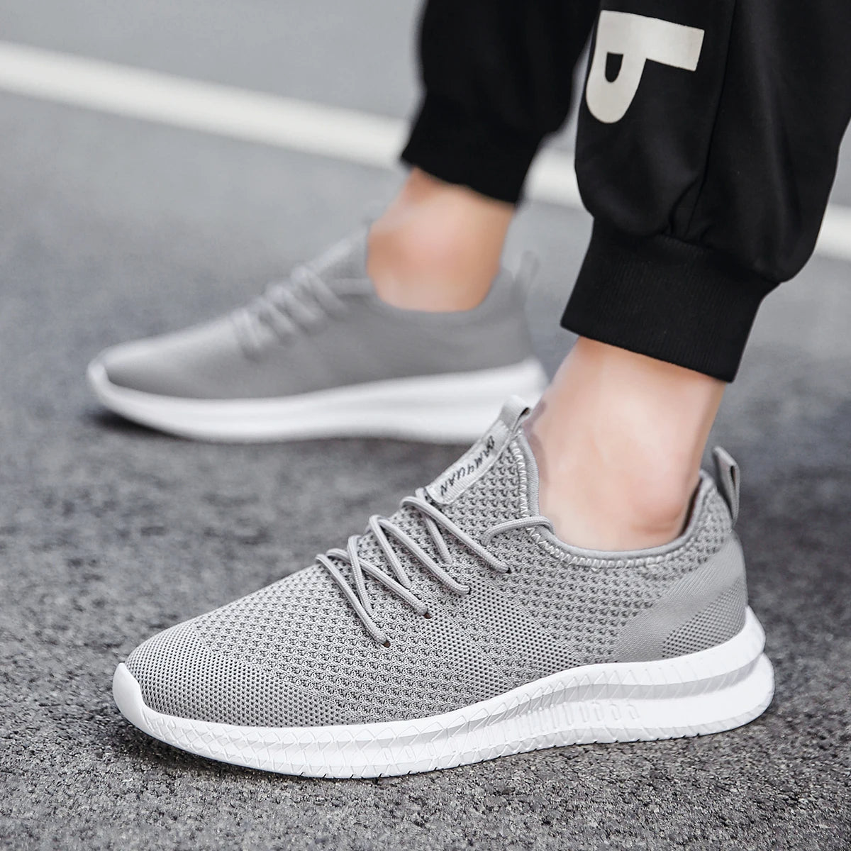 Chaussures de marche aérées mesh pour hommes