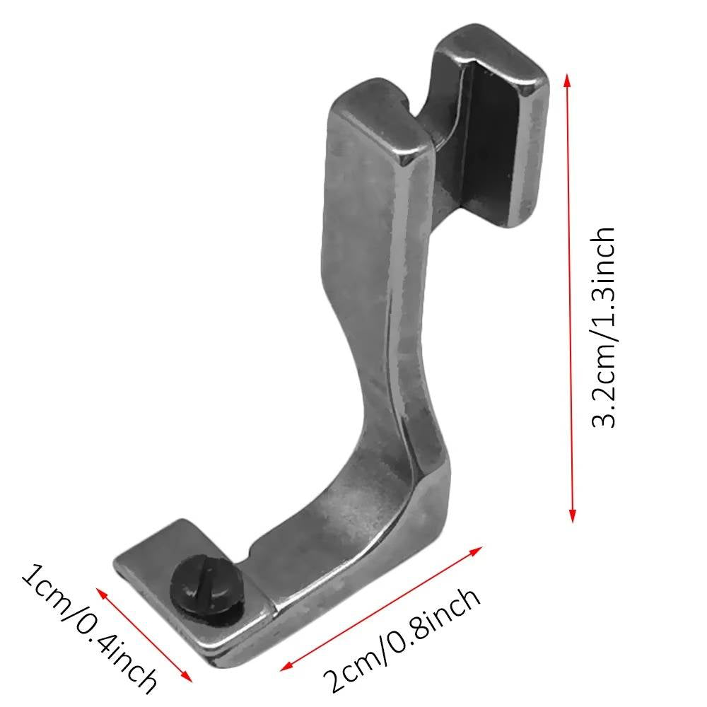 Zipper foot for invisible zipper T69