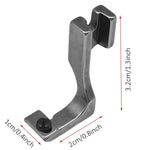 Zipper foot for invisible zipper T69