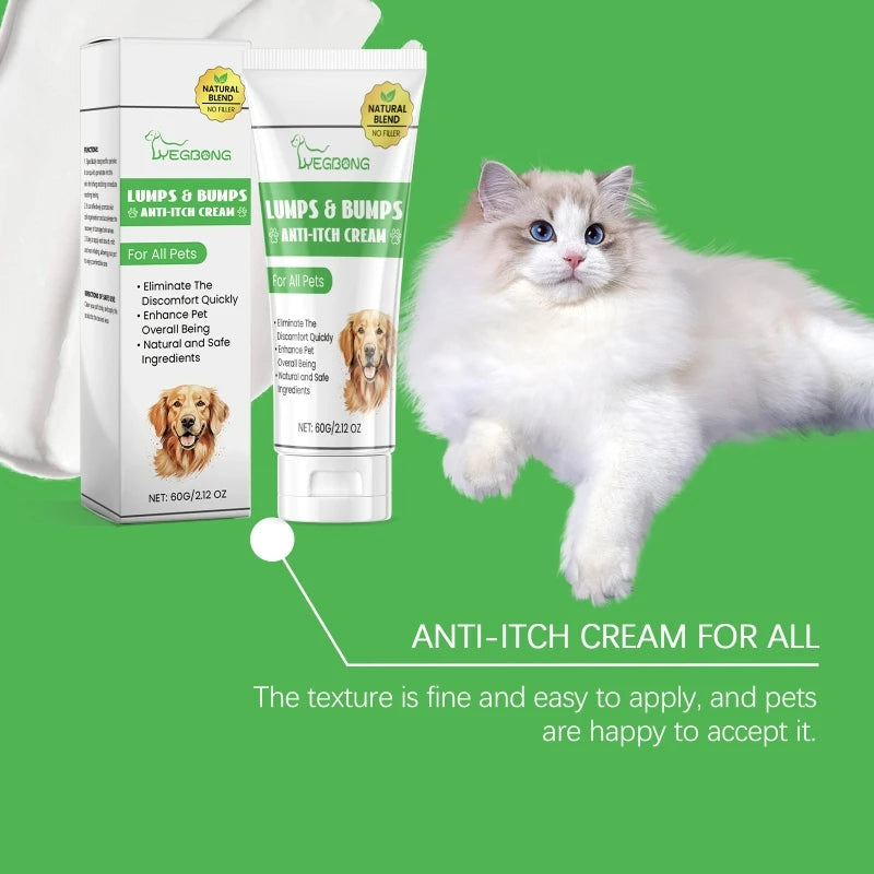 Anti-Itch Cream 60g for Dogs and Cats