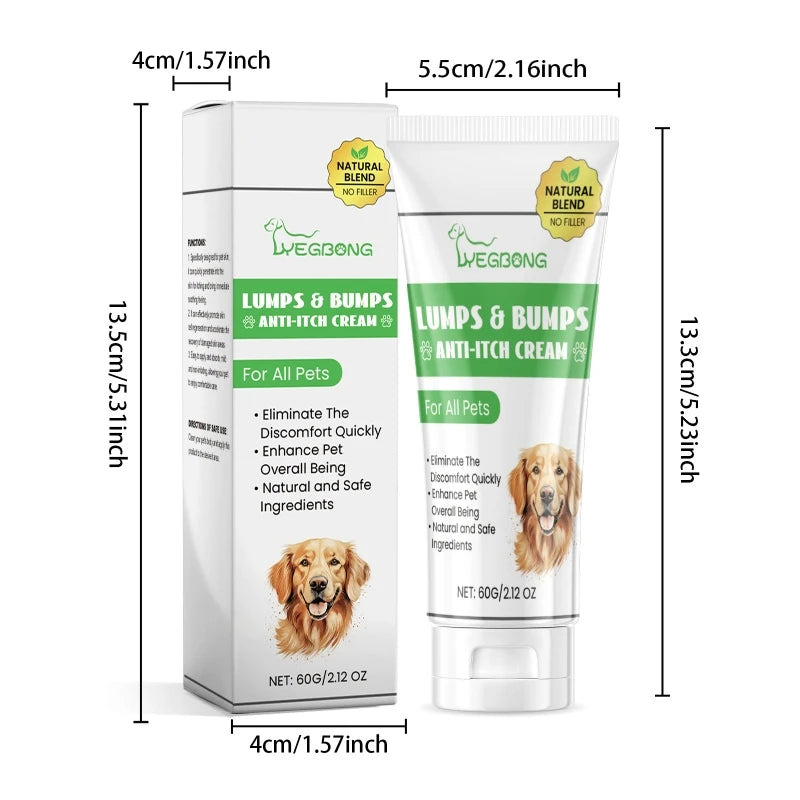 Anti-Itch Cream 60g for Dogs and Cats