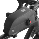 Waterproof bike bag with quick attachment