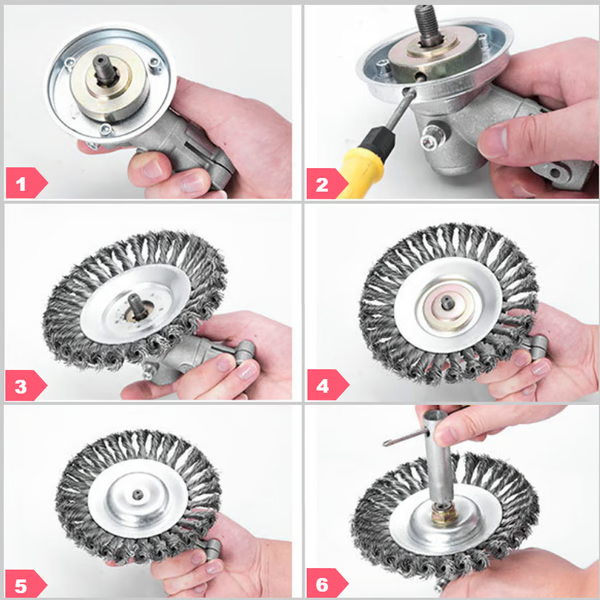 Lame de coupeur filaire incassable - Coupe-bordures à lame ronde pour désherbage, cadeaux pour jardiniers