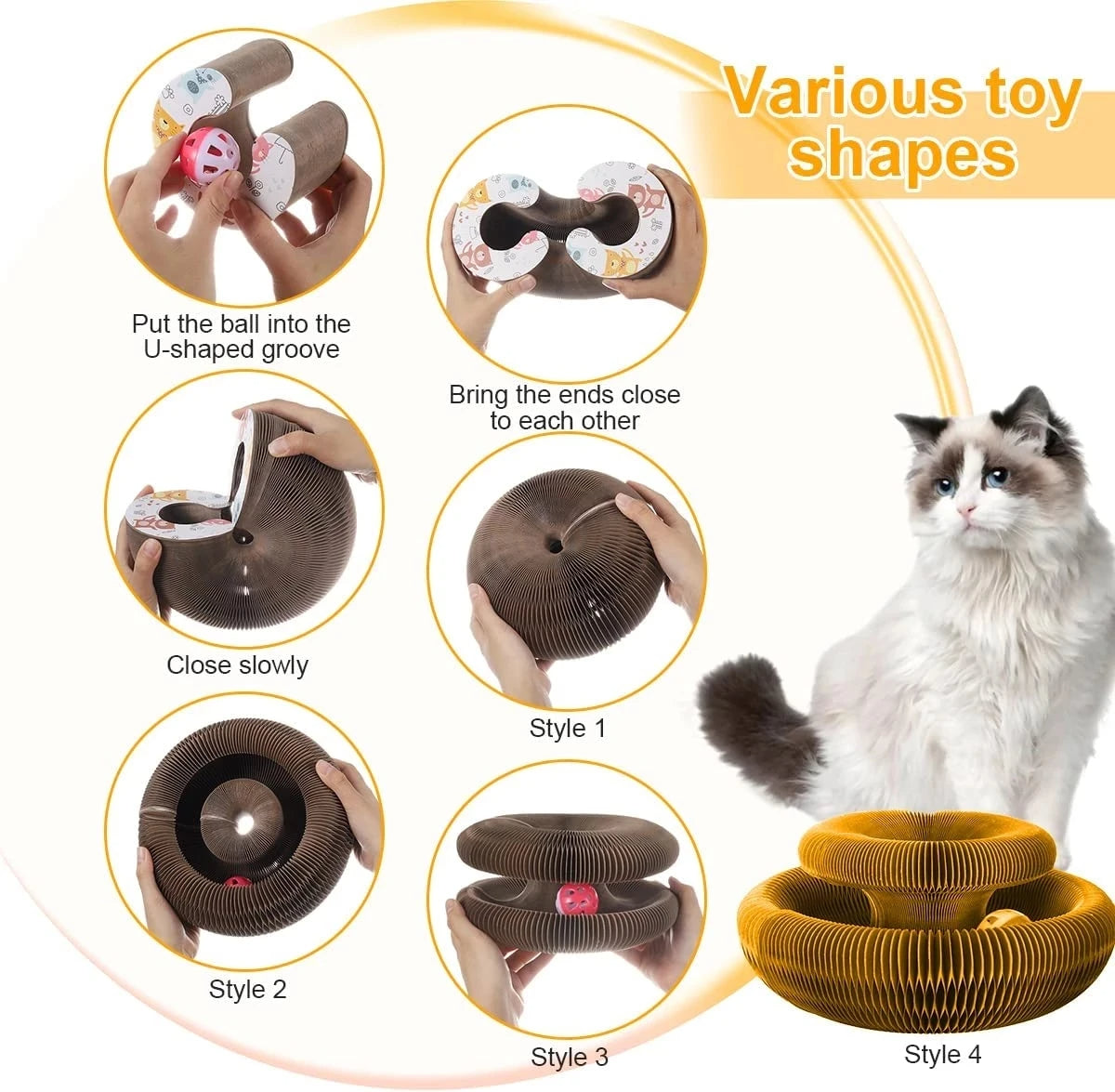 Magic Organ scratching board for cats