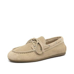 Genuine leather moccasins for women