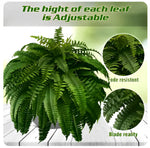 Artificial UV Boston Fern for Outdoor