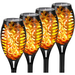 Lampe Solaire Jardin Flamme Effet Lumineux
