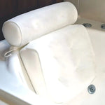 Relaxing bath cushions for head and back