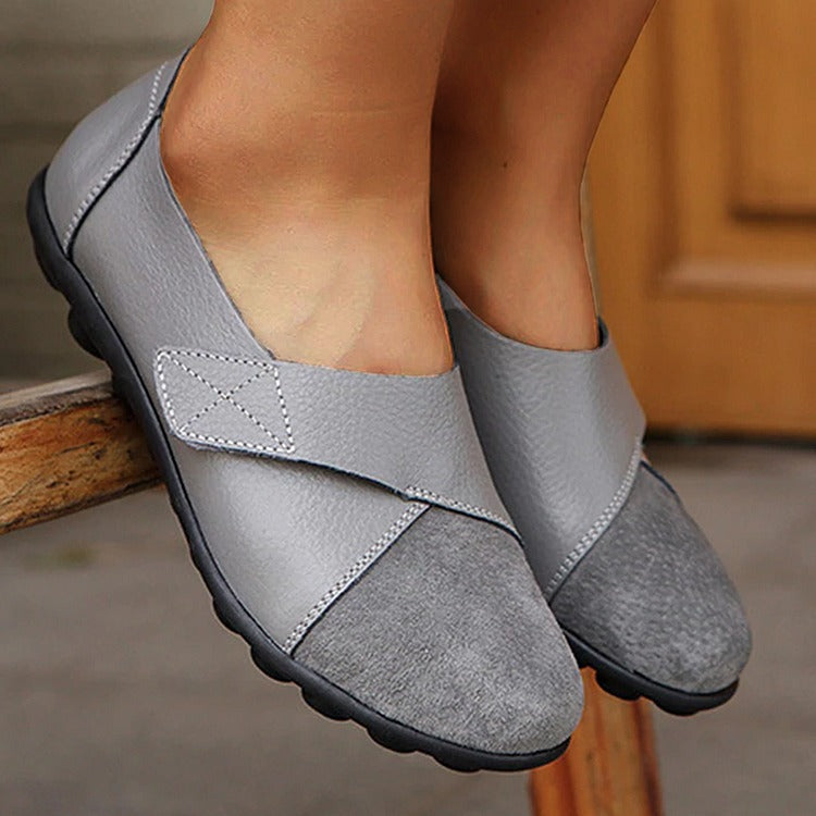 Chaussures orthopédiques en cuir confortables