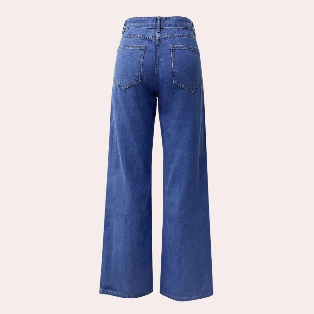 Jeans Baggy Femme Décontractés