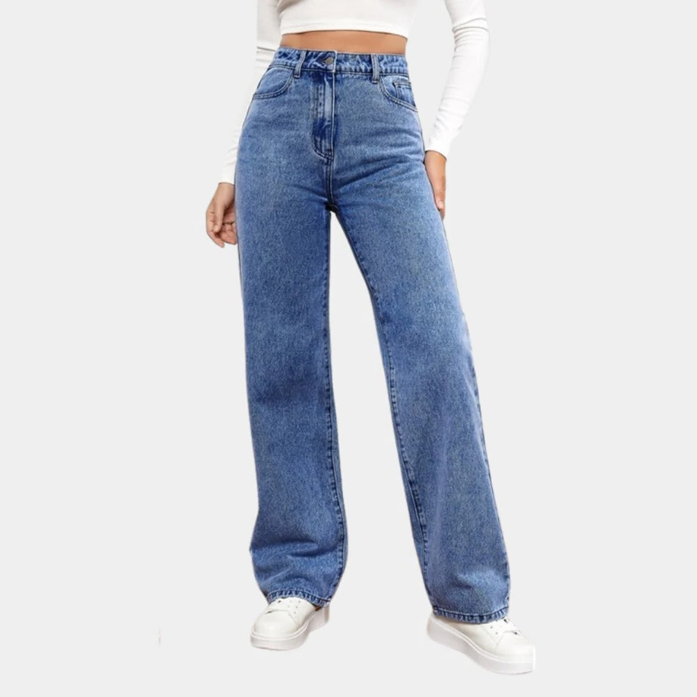 Jeans Baggy Femme Décontractés