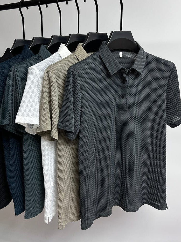 Men's Mesh Polo Shirt