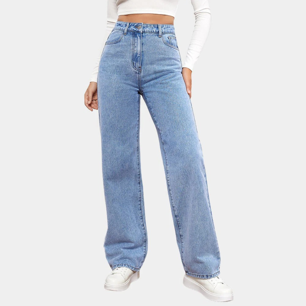 Jeans Baggy Femme Décontractés