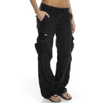 Women's Cargo Pants with Multiple Pockets
