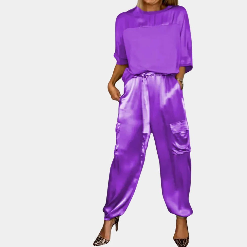 Ensemble deux pièces élégant femme