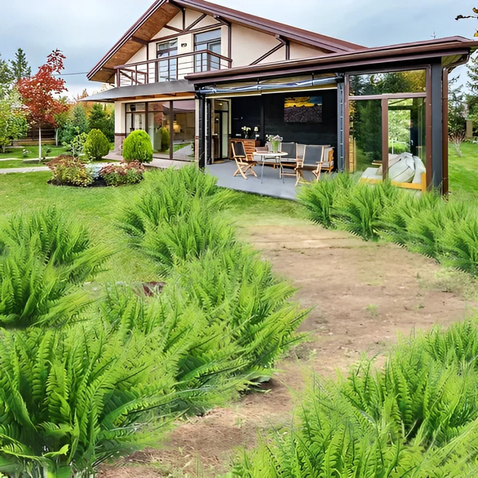 Artificial UV Boston Fern for Outdoor
