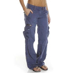 Women's Cargo Pants with Multiple Pockets