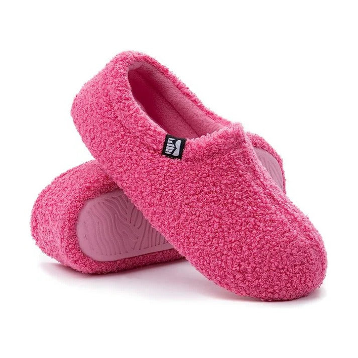 Fleeced Indoor Slipper with Closed Back